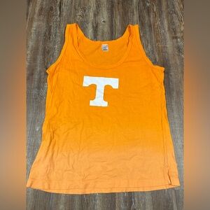 Orange ombré Tennessee Volunteers tank top